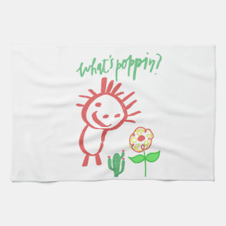 hand drawing baby  geschirrtuch