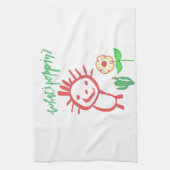 hand drawing baby  geschirrtuch (Vertikal)