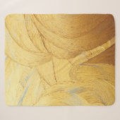Hand drawing paint gold brush stroke  sherpadecke (Vorderseite (Horizontal))