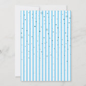 Hand Drawn Apres Bebe Apres Ski Boy Baby Shower Einladung (Rückseite)