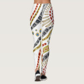 Hand-drawn art leggings (Rückseite)