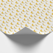 Hand-drawn bananas, stylish seamless pattern. geschenkpapier (Ecke)