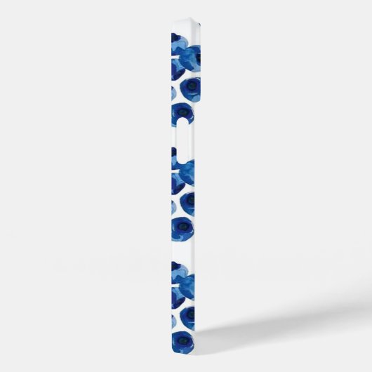 Hand Drawn Blue Berry Fruit Case (Rückseite / Rechts)