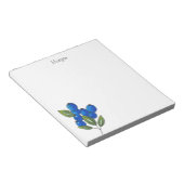 Hand Drawn Blueberries Notizblock (angewinkelt)