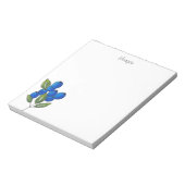 Hand Drawn Blueberries Notizblock (Rotiert)