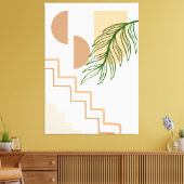 Hand Drawn Boho Wall Art #3 Leinwanddruck (Insitu (Wohnzimmer))