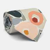 Hand-Drawn Bold Inky Floral Pattern- Sunlit Meadow Krawatte (Gerollt)