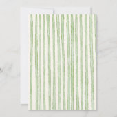 Hand Drawn bow christmas wreath new year Einladung (Rückseite)