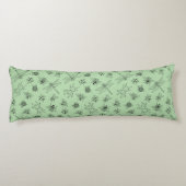 Hand-Drawn Cartoon Insects Pattern Seitenschläferkissen (Rückseite)