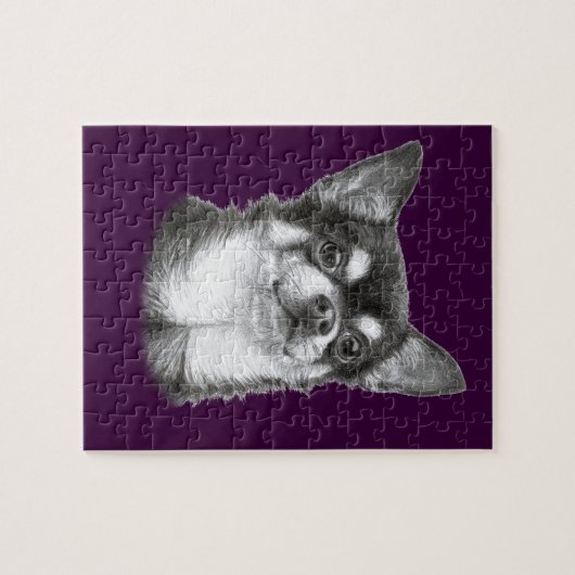 Hand Drawn Chihuahua Puzzle (Horizontal)