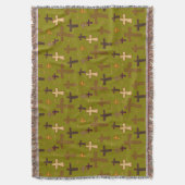 Hand drawn Christian Crosses on Green Decke (Vorderseite Vertikal)