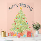 Hand-Drawn Christmas Sketch Acrylschild (Hochzeit)