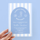 Hand Drawn Cowgirl Bachelorette Weekend Einladung