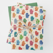 Hand Drawn Cozy Winter Wrapping Paper Set Geschenkpapier Set (Beispiel)