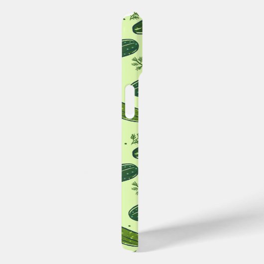 Hand Drawn Dill Pickle Muster Case-Mate iPhone Hülle (Rückseite / Rechts)