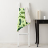 Hand Drawn Dill Pickle Muster Sherpadecke (Beispiel)