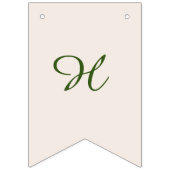 Hand Drawn Dinosaur mit Rainbow Happy Birthday Wimpelkette (Zweite Fahne)