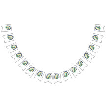 Hand Drawn Dinosaurier mit Rainbow Birthday Party