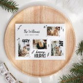 Hand Drawn Doodle 4 Foto Weihnachten