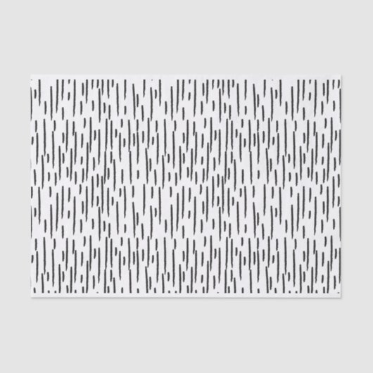 Hand Drawn Doodle Lines Seidenpapier (Vorderseite)