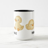 Hand Drawn Duck Custom Cute Mug Tasse (Zentrum)
