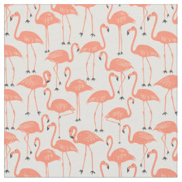 Hand-Drawn Flamingo | Tropical Sewing & Quilting Stoff