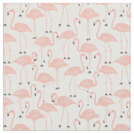 Hand-Drawn Flamingo | Tropical Sewing & Quilting Stoff
