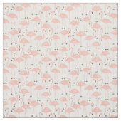 Hand-Drawn Flamingo | Tropical Sewing & Quilting Stoff (Muster)