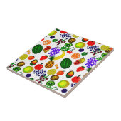 Hand Drawn Fruit Medley Pattern Fliese (Seite)
