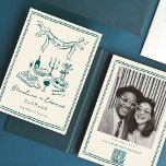 Hand Drawn Funky Handwriting Save the Date<br><div class="desc">Hand Drawn Funky Handwriting Save the Date</div>