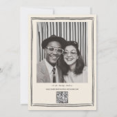 Hand Drawn Funky Handwriting Save the Date (Rückseite)