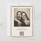 Hand Drawn Funky Handwriting Save the Date (Rückseite)