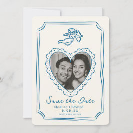 Hand Drawn Funky Handwriting Save the Date