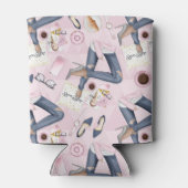 Hand Drawn Girl Boss Dosenkühler (Rückseite)