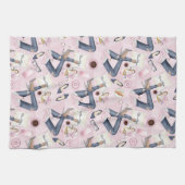 Hand Drawn Girl Boss Geschirrtuch (Horizontal)