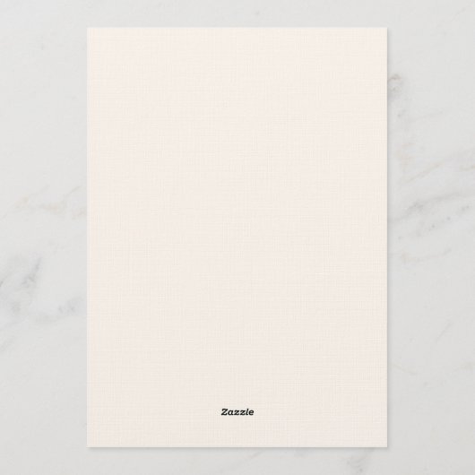 Hand Drawn Gold Bow Ribbon Border New Years Party Einladung (Rückseite)