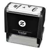 Hand Drawn Heart Name Initials  Permastempel (Produkt)