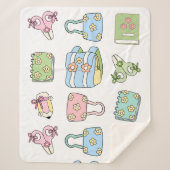 Hand drawn illustrations for kids Nursery artwork  Sherpadecke (Vorderseite)