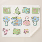 Hand drawn illustrations for kids Nursery artwork  Sherpadecke (Vorderseite (Horizontal))