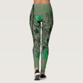 Hand Drawn Ivy Elven Cosplay Leggings (Rückseite)