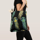 Hand drawn jellyfish texture. Raster hand drawn wa Tasche (Von Nahem)