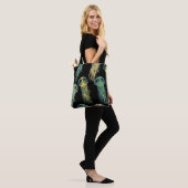 Hand drawn jellyfish texture. Raster hand drawn wa Tasche (Am Model)