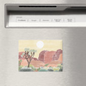 Hand Drawn Joshua Tree Nationalpark Magnet (In Situ (Geschirrspüler))