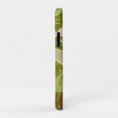 Hand Drawn Jungle Greenery Brown Leaf Case-Mate iPhone Hülle (Hinten/Rechts)