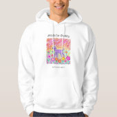 Hand Drawn kids art Daddy Gift Hoodie (Vorderseite)