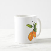 Hand Drawn Kumquats Kaffeetasse (VorderseiteRechts)