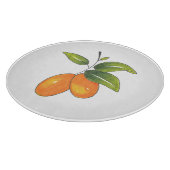 Hand Drawn Kumquats Schneidebrett (Ecke)