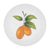 Hand Drawn Kumquats Schneidebrett (Vorderseite)