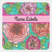 Hand-Drawn Label Stickers for Home Organization (Vorderseite)