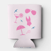 Hand-Drawn Last Toast Bachelorette Weekend Dosenkühler (Rückseite)